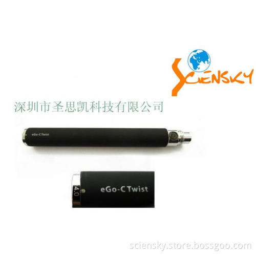 2013 Hottest and Most Popular Electronic Cigarette EGO-C Twist Battery